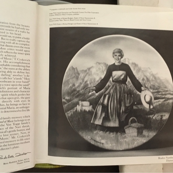 Collectible- The Sound of Music First Plate in Series. Knowles, 1986. Fine China - Picture 9 of 10